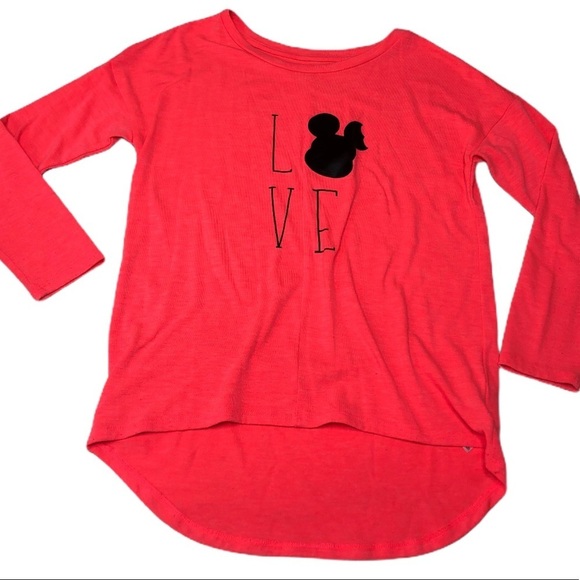 Old Navy Disney Shirt size kids large orange - Picture 1 of 9